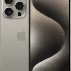 APPLE iPhone 15 Pro (Natural Titanium, 128 GB